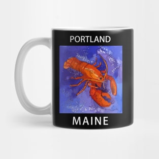 Lobster Lover - Portland Maine Mug